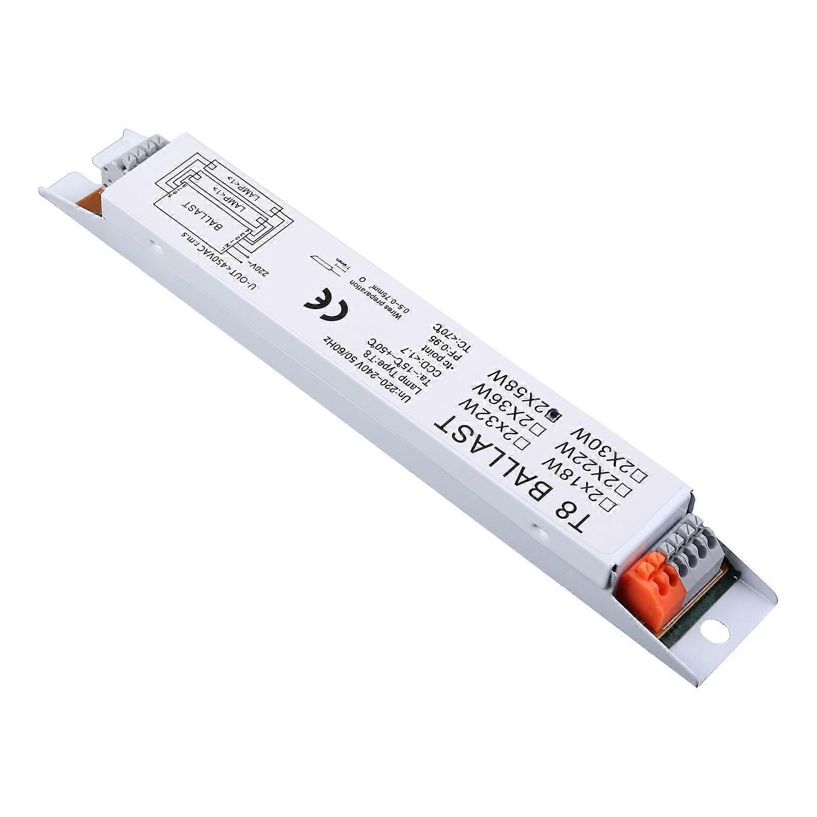 Home Lamp Electronic Ballast 18/30/58W T8 Linear Fluorescent Ballast for UV Germicidal Lamp, Fluorescent Lamp Durable Multicolor