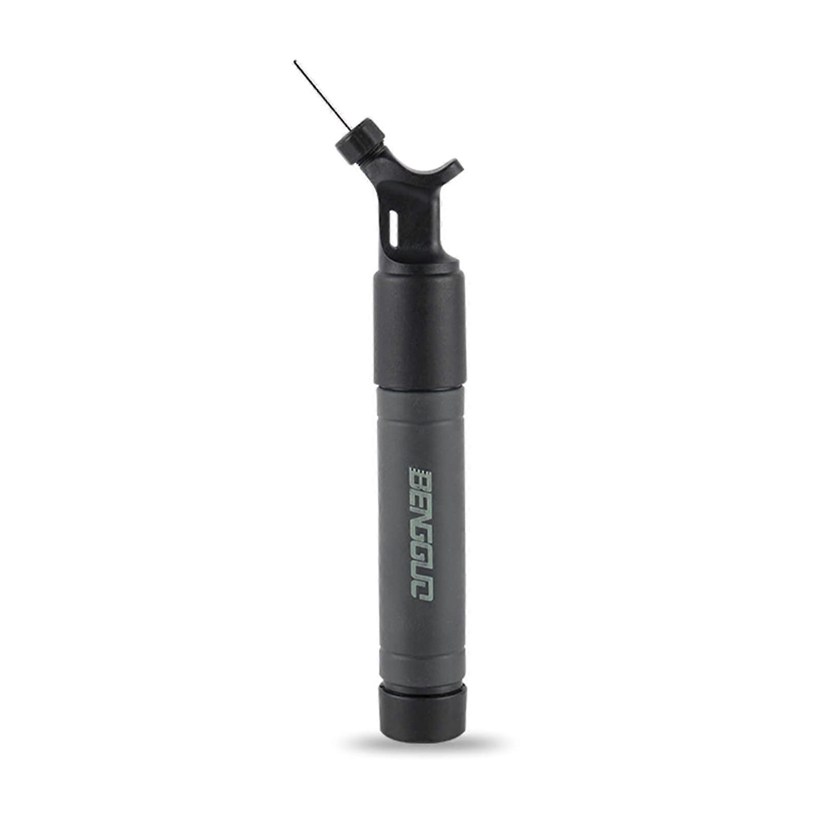 , effective air pump with replacement needle for basketball, football, volleyball