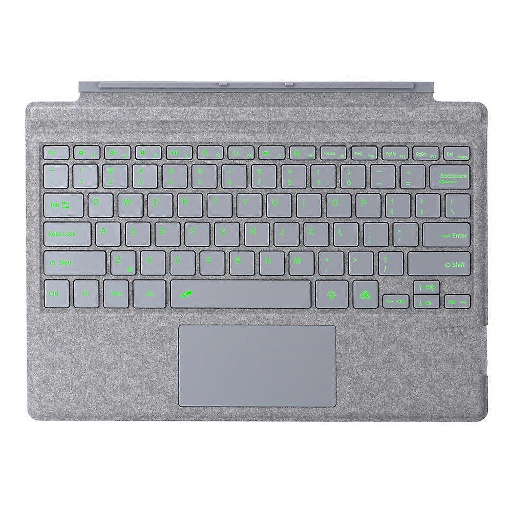 1089D For Microsoft Surface Pro 7+ 7 6 5 4 3 Colorful Backlit Tablet Bluetooth-compatible Keyboard w