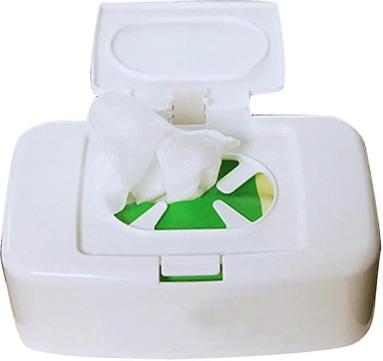 5 قطع مربع مناديل مبللة ، منديل مربع مناديل بلاستيكية موزع صندوق ورق التواليت مع ختم غطاء للمنزل offic