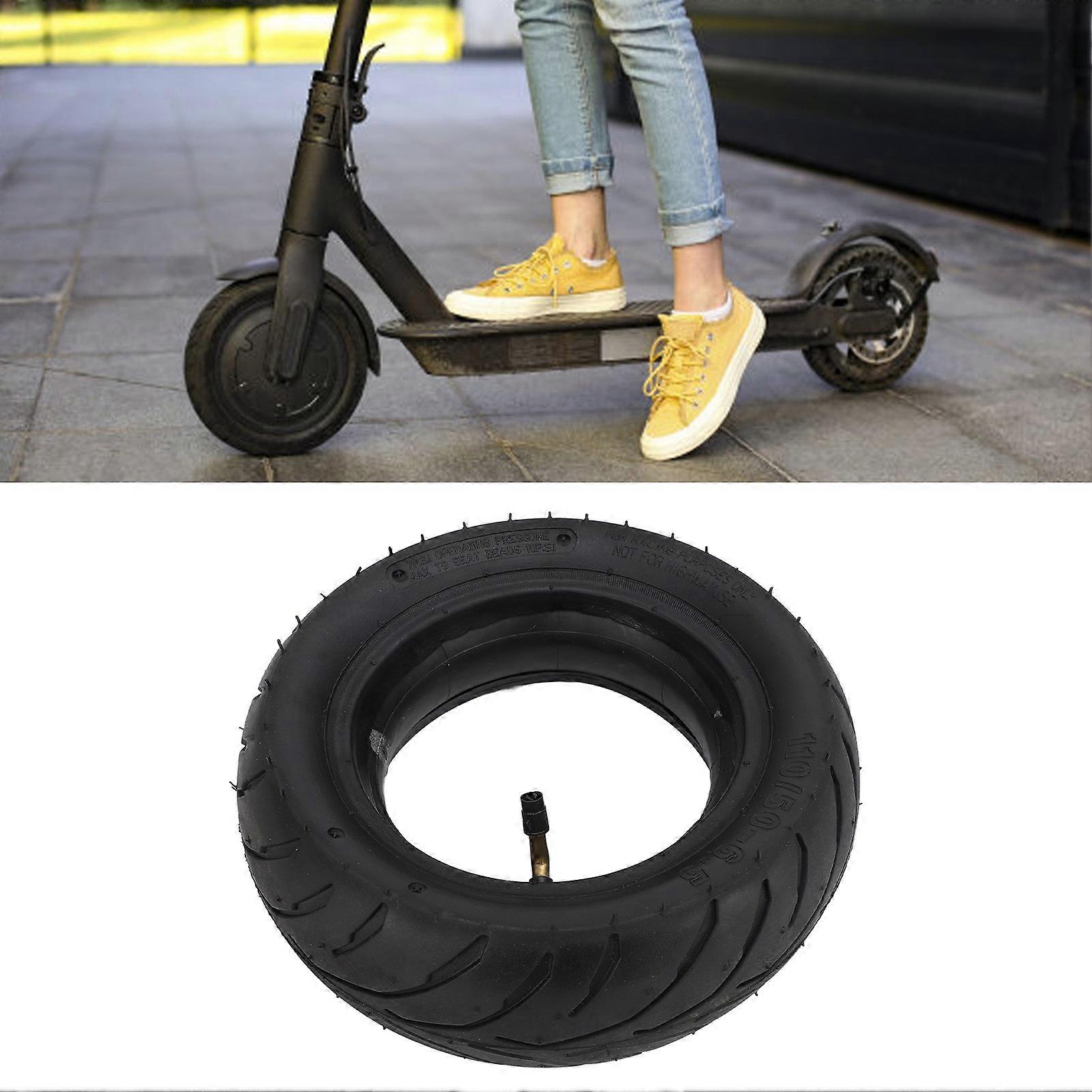 110/50‑6.5 Tire and Tube Set with TR87 Angled Valve Stem Rubber for 38cc 47cc 49cc Motorcycle Electric Scooter 