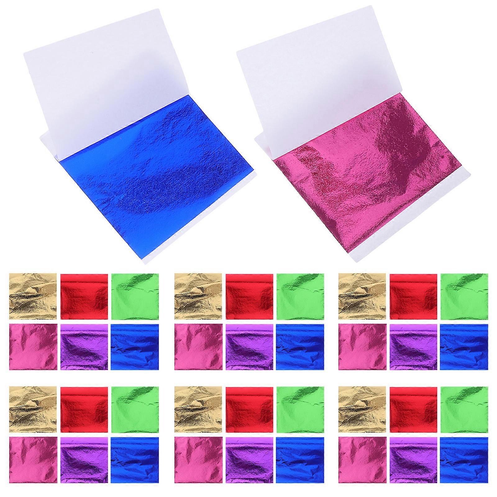 Functional Foil Paper Sheets, Great for Vases and Ceramic Ornament Gilding