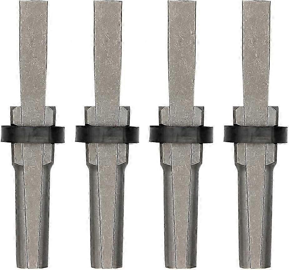 23mm Fiş Kama ve Tüy Takozları Beton Mermer Granit Kaya Ayırıcı El Aleti; 190 mm uzunluğunda, büyük boy; Köşe Ayırıcı (4 çubuk)-İyi