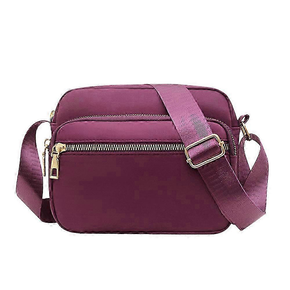 Sac à bandoulière en nylon élégant pour femmes - Sac à main à épaule décontracté