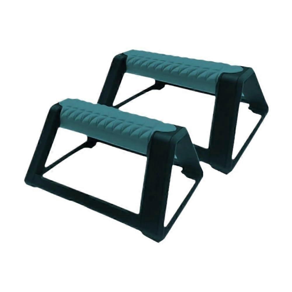 pushup stand, pushup bar, portable, easy to clean, ideal for fitness 2pcs Blue