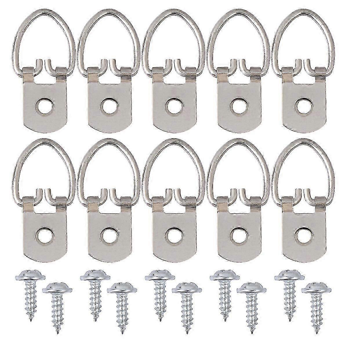 200 Pcs Photo Hanging Hooks for Picture Frames