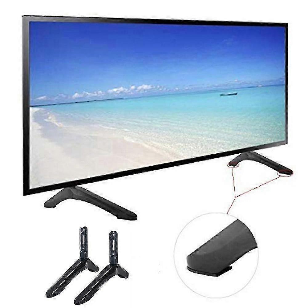 Support de support universel noir pour téléviseur à écran plat LCD de 32 à 65 pouces