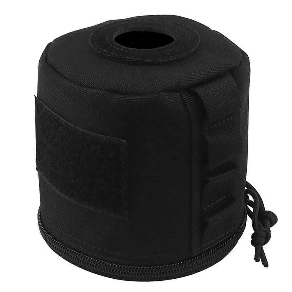 Outdoor Camping Tactical Molle Webbing Paper Towel Quick Pull Paper Roll Paper Storage Bag (Color : BK)