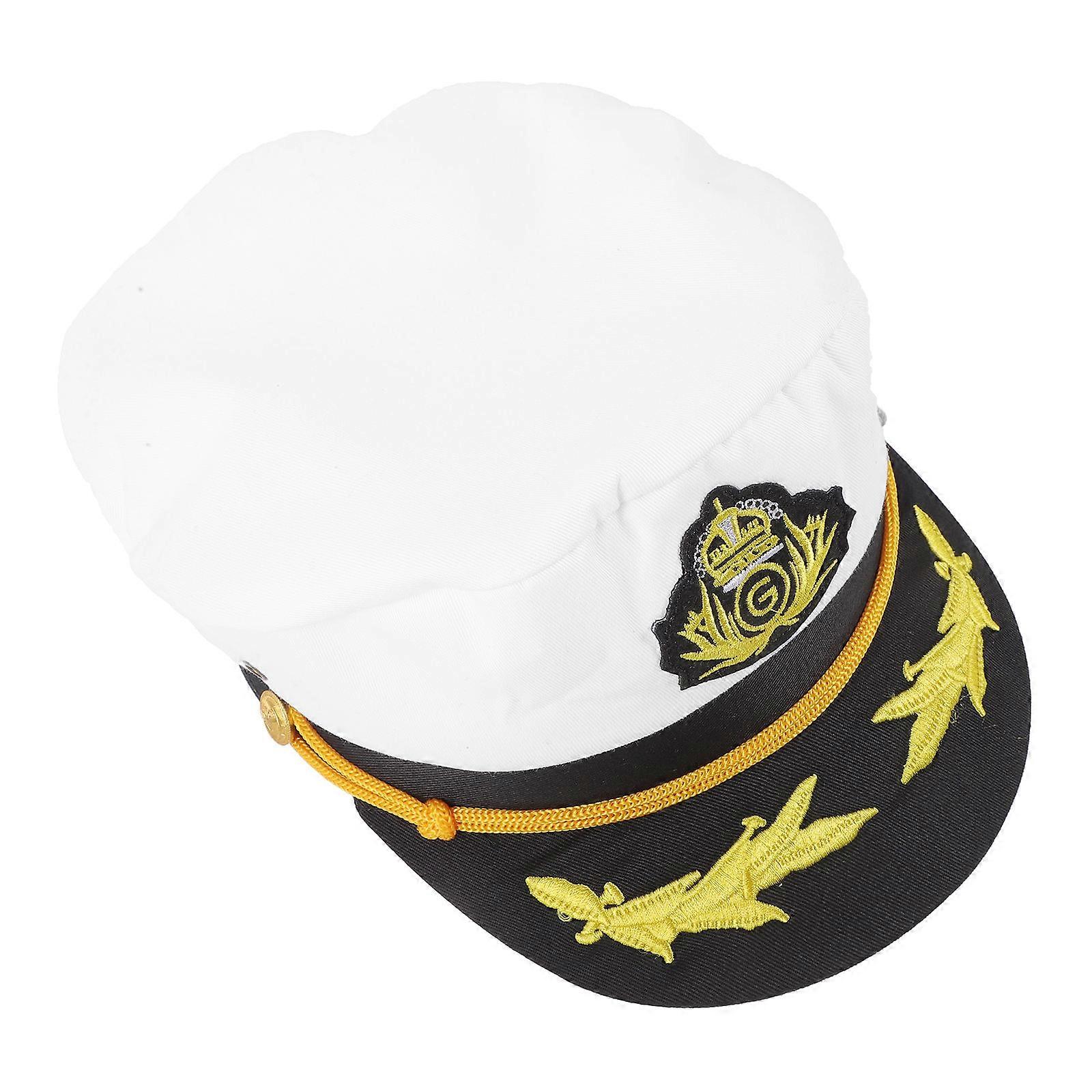 Comfortable Sailor Hat for Costume Events and Prop Usage