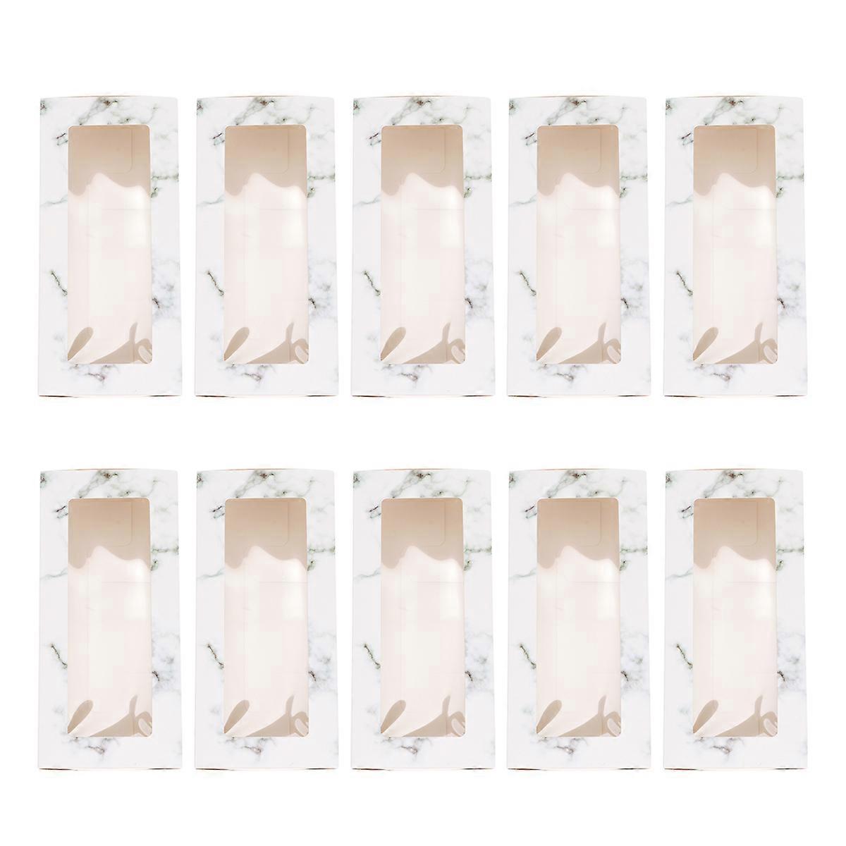 Small Cake Packaging Box Sweet Storage Box Event Organizers 17.5x8x6.5cm Storage 20Set