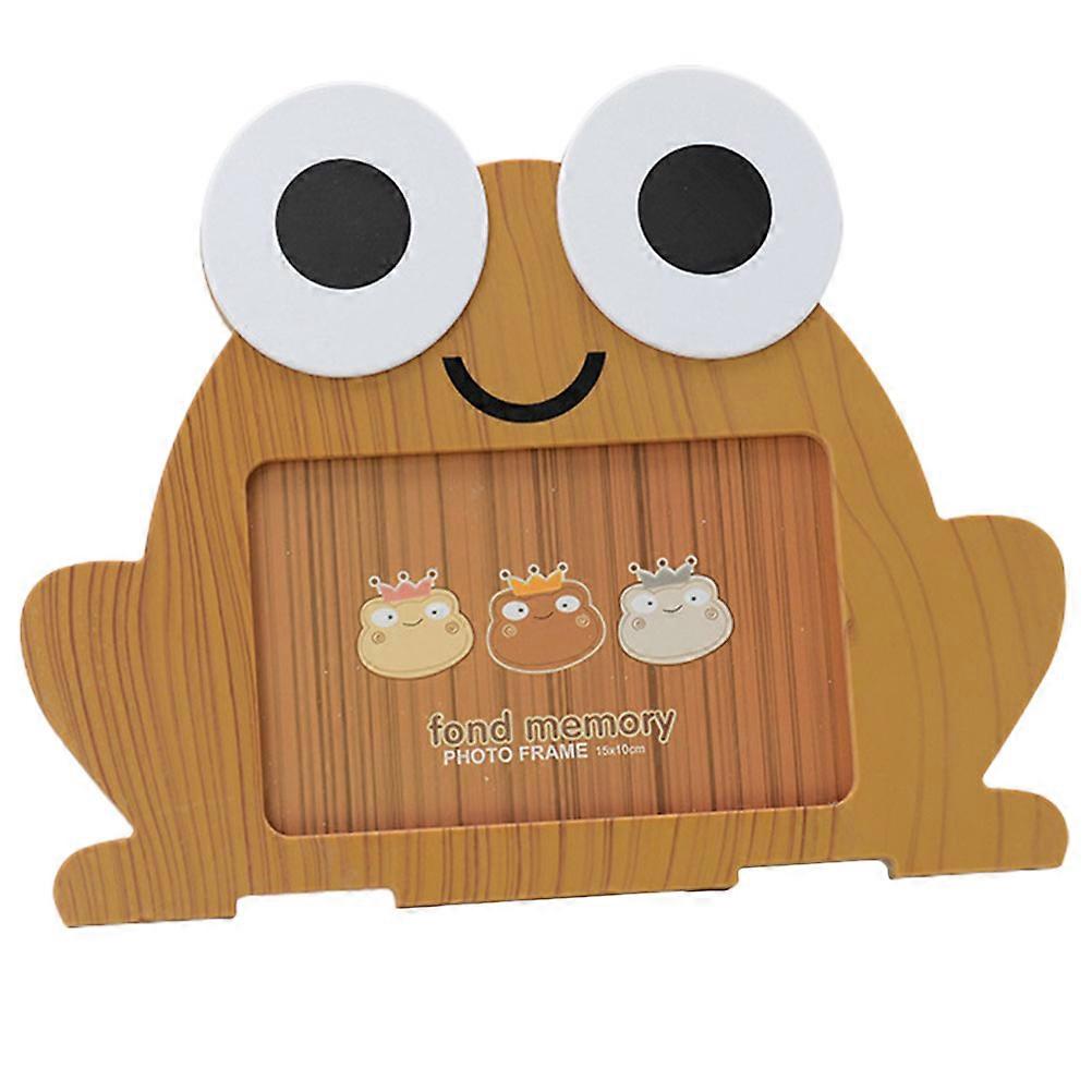 Creative Picture Frame Cartoon Style Office Decoration Plastic Wall Mountable 1Set