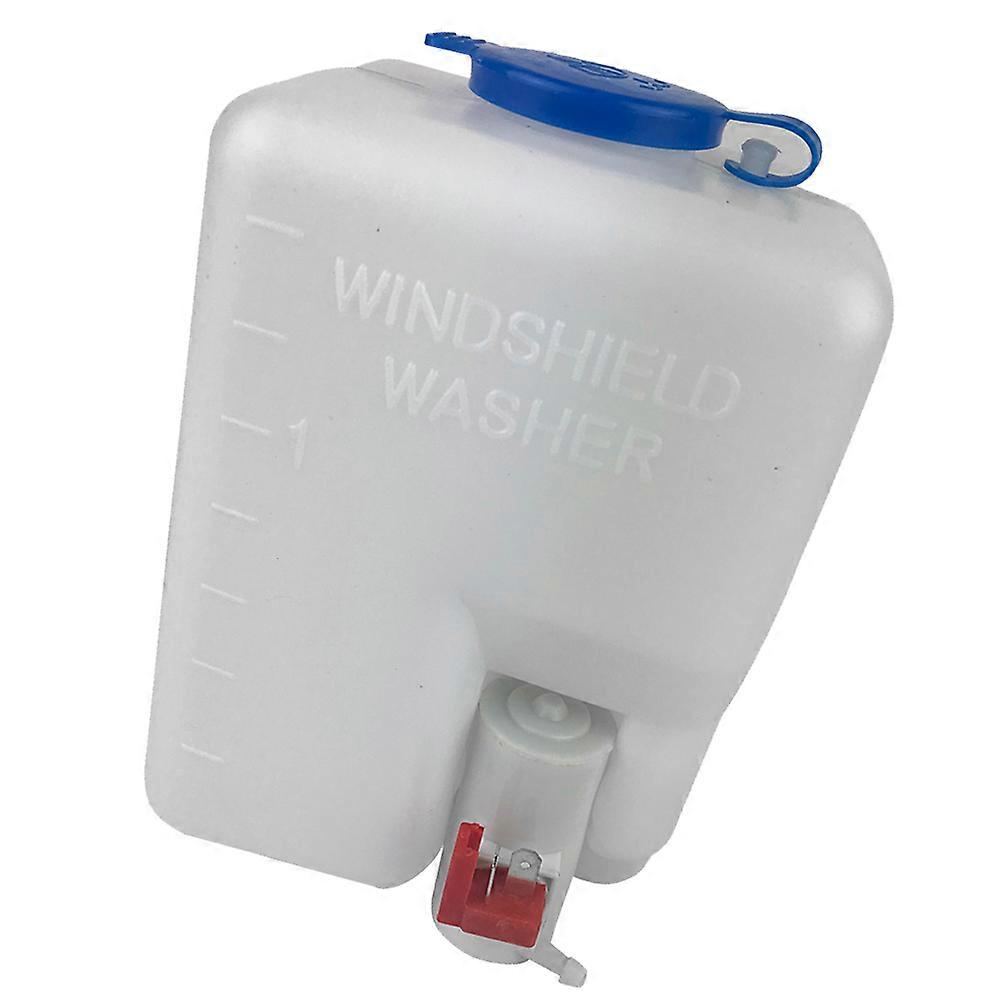 Pompă de spălare a ștergătorului Kit de sticle de spălare a parbrizului auto Alb 1.5L Fierbător Spălare parbriz 1Pack