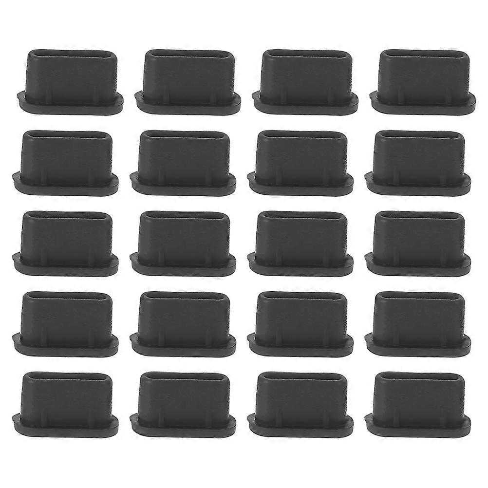 40pcs Type C Dust Plugs Premium Silicone Charging Port Protectors for Phones, Durable & Stylish Covers to Extend Device Life and Enhance Aesthetics