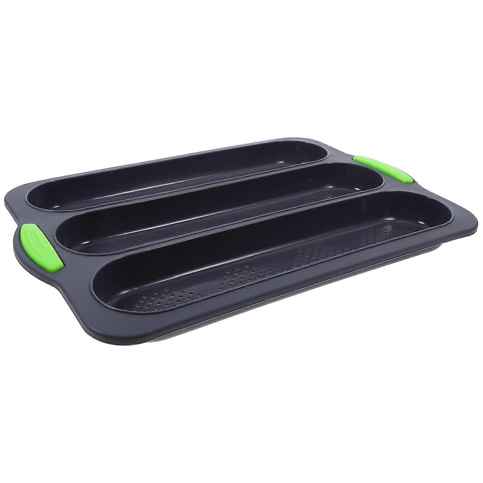 Oven Bread Bakeware Silicone Bread Pan Mold For Afternoon Tea Breakfast 1Set