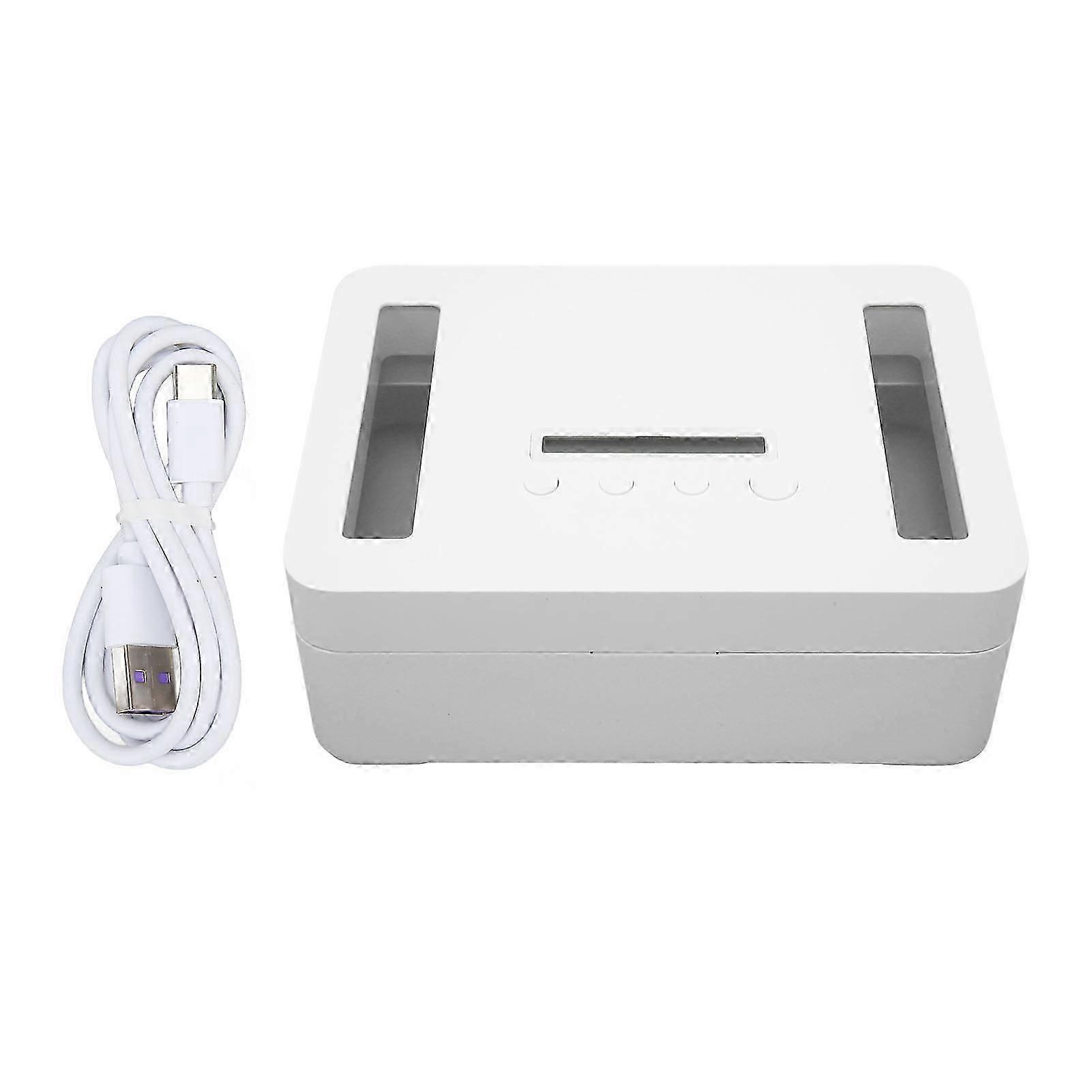 Metal Time Lock Box with LED Display & Child Lock, 365 Days Adjustable Timer for Phone, Snack, Self-Control Security