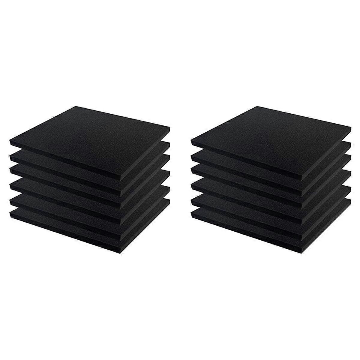 6 PCS Polyurethane Foam Pads for Case Packaging Toolbox, 40X30X3cm