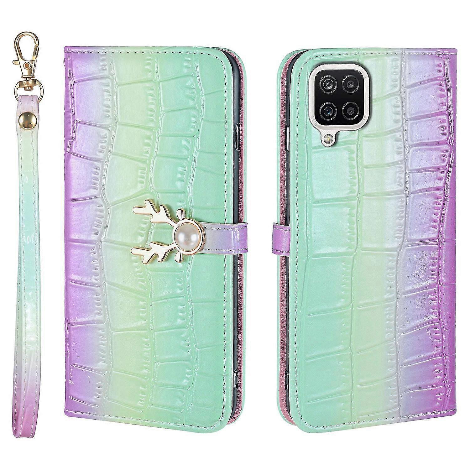 For Samsung Galaxy A12 Phone Case With Strap