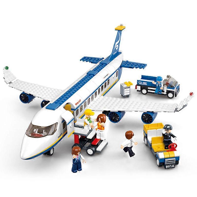 Creative Building Block Space Shuttle Model Airbus Boys Assembly Toy Vehicle 43*11cm