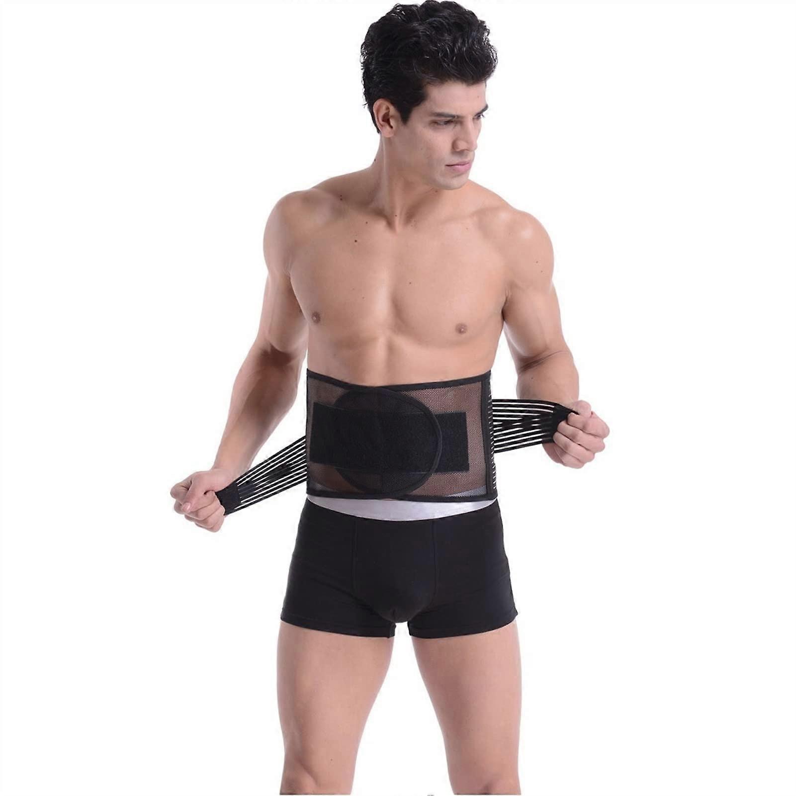 Back Brace Unisex Size S - Lower Lumbar Waist Support, Posture Corrector, Pain Relief, Herniated Disc, Sciatica