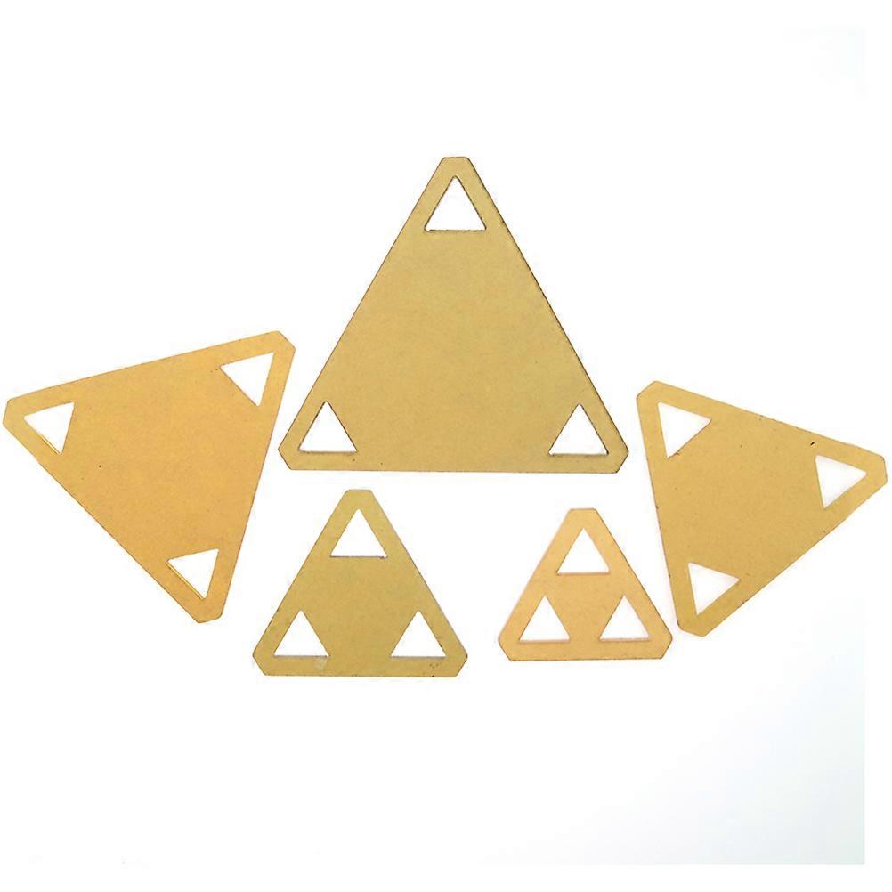 Patchwork Quilting Ruler Triangle Templates Craftsmen 5Pcs
