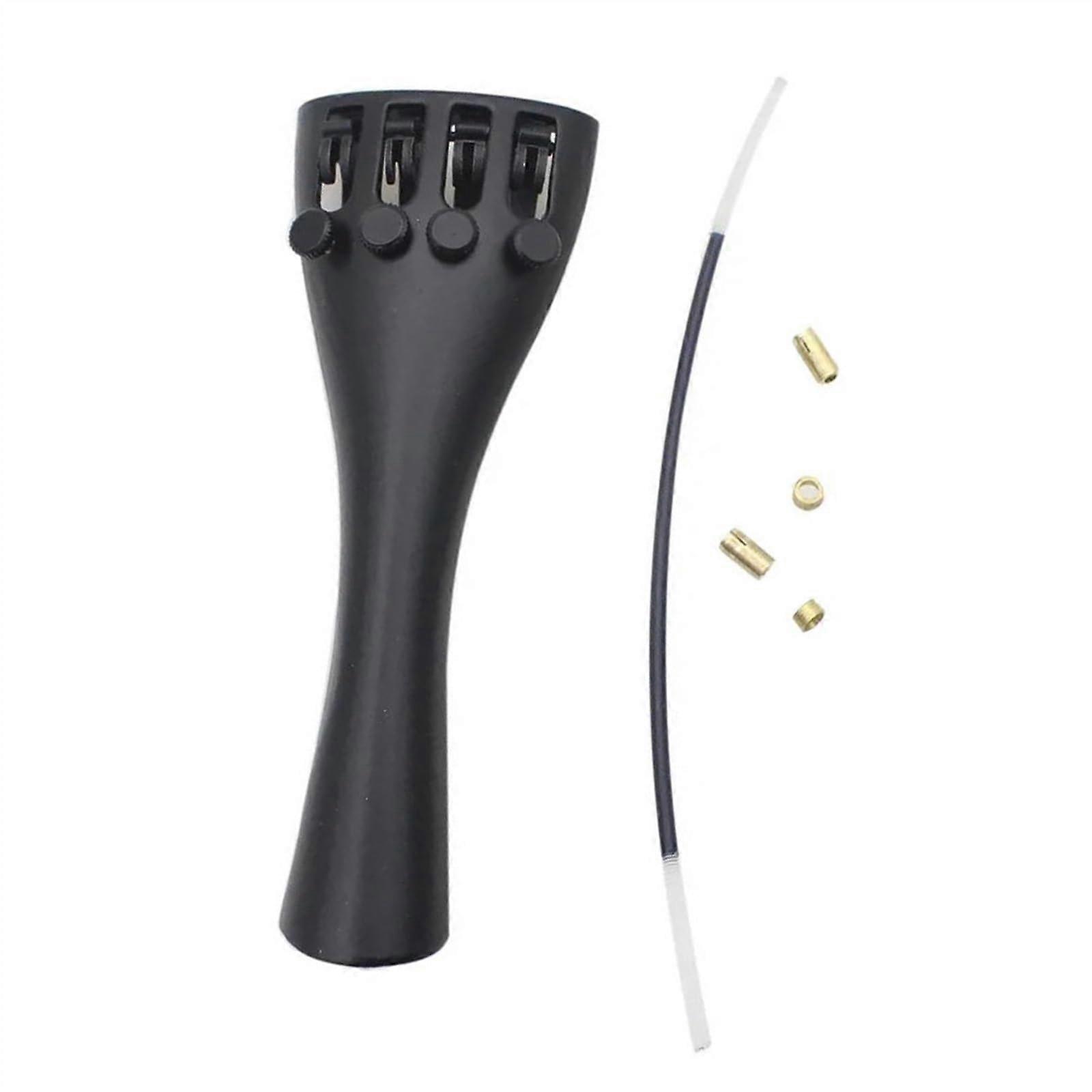 Violin accessories for beginners, tailpiece, aluminum, sturdy, easy to adjust, durable.