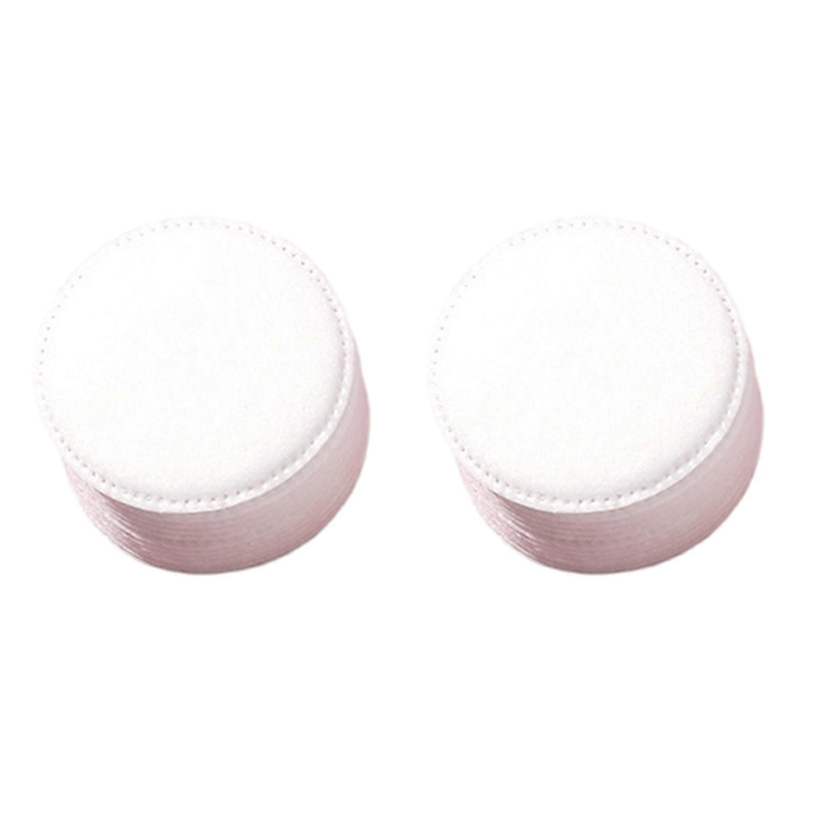 Sminkefjernerputer Bomullsrunder for ansikt Hypoallergenics, Svært absorberende bomullsansiktsputer Engangs bomullsputer