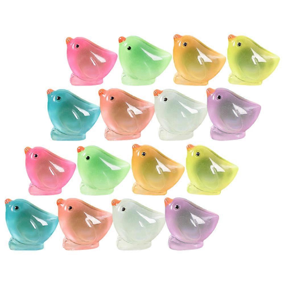 Here's a refined product description for your **32pcs Luminous Chick Figurines**:
✨ **32pcs Luminous Chick Figurines – Resin Decorations for