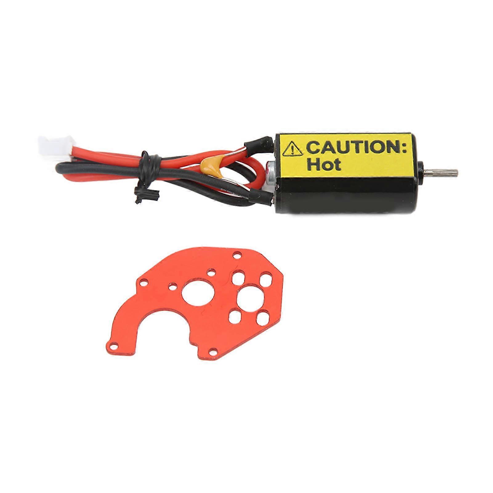 RC 050 66T Bushed Motor High Torque Motor with Dead Plate for Axial SCX24 AXI90081 1/24 RC Crawler