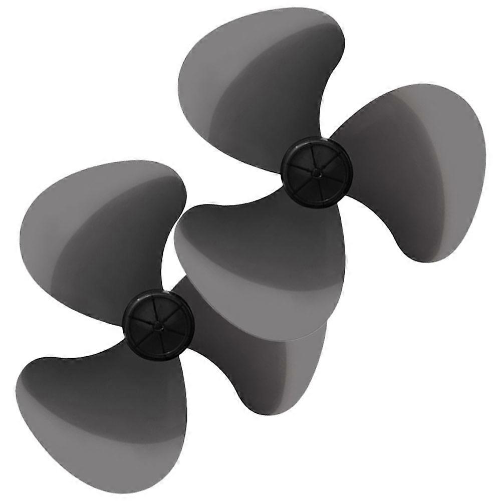 Fan Replacement Electric Fan for Replacement 2Pcs Plastic 3 Leaves