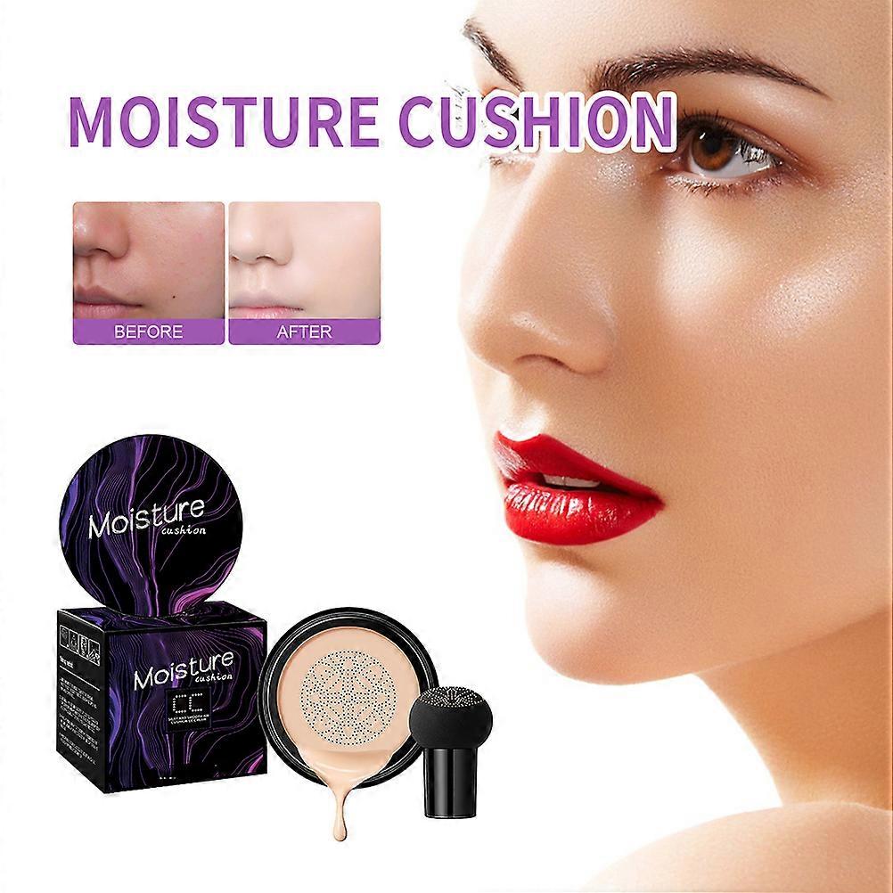 Mushroom Head Air Cushion CC Cream Moisturizing Concealer Makeup Long Lasting CC Cream