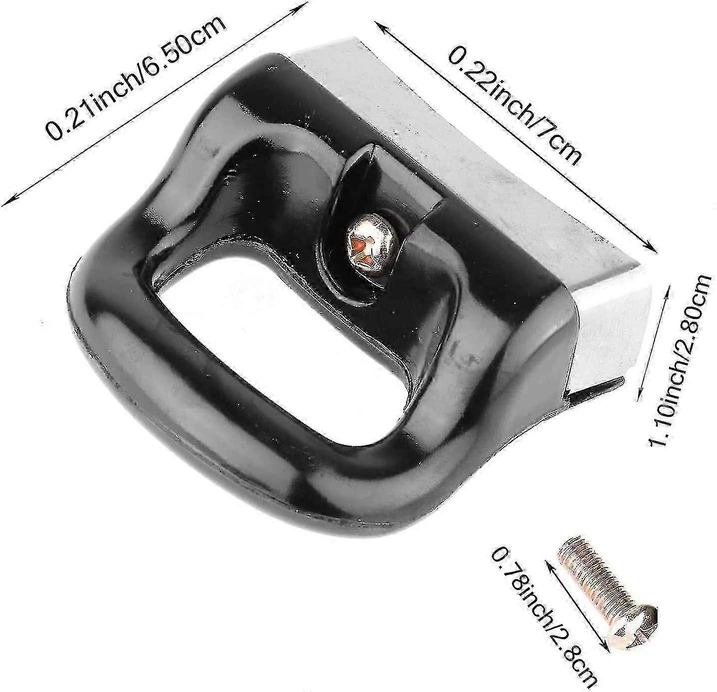 Pressure Cooker Handle Side Handle Replacement Handle Set For Pot Lid Universal Pot Handle Black For Pans Pressure Cooker Cookware Set Of 2