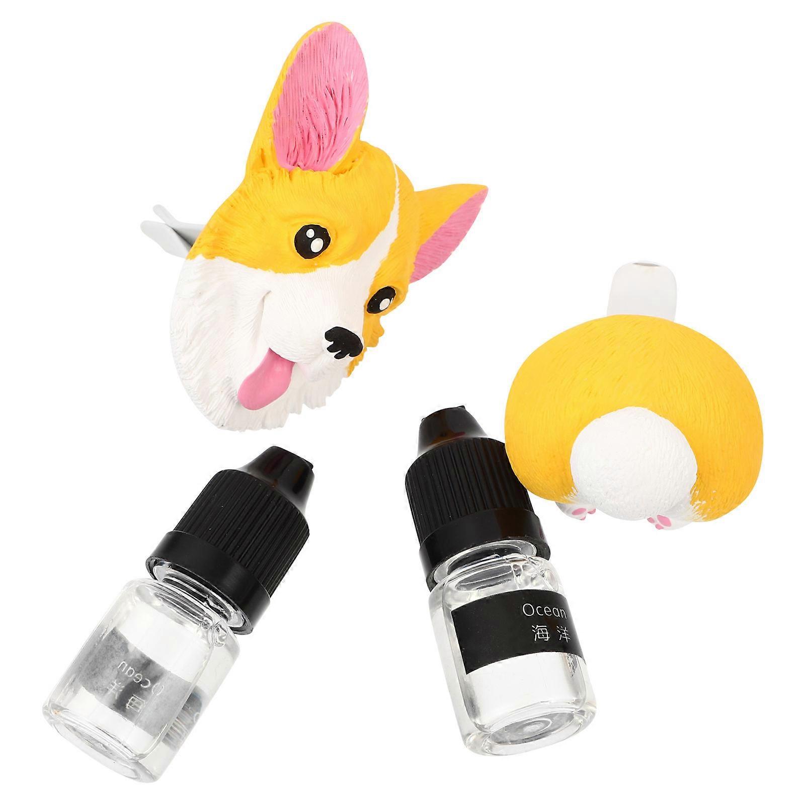 Air Vent Aroma Clip Car Air Outlet Simple and Practical Aroma Diffuser Decompose Special Smell 2Pcs