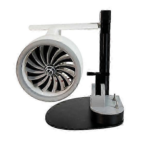 Creative Turbo Desktop Fan with Light Water Tank Design Adjustable Turbofan Engine Shape Cooling Fan 2-in-1 Cooling Fan Humidifier