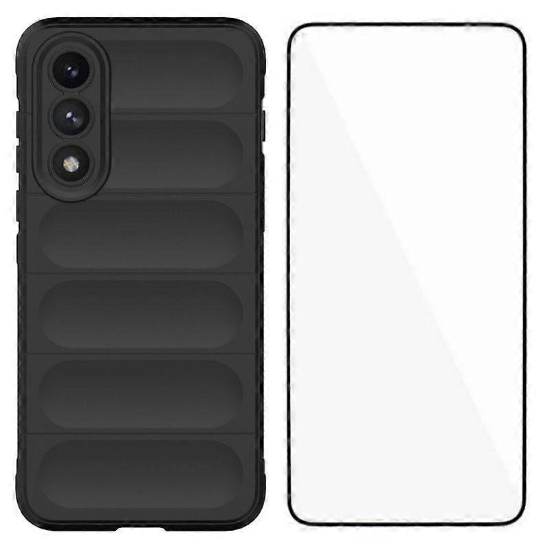 For OnePlus Nord 5 5G TPU Case Anti Slip Phone Cover with Tempered Glass