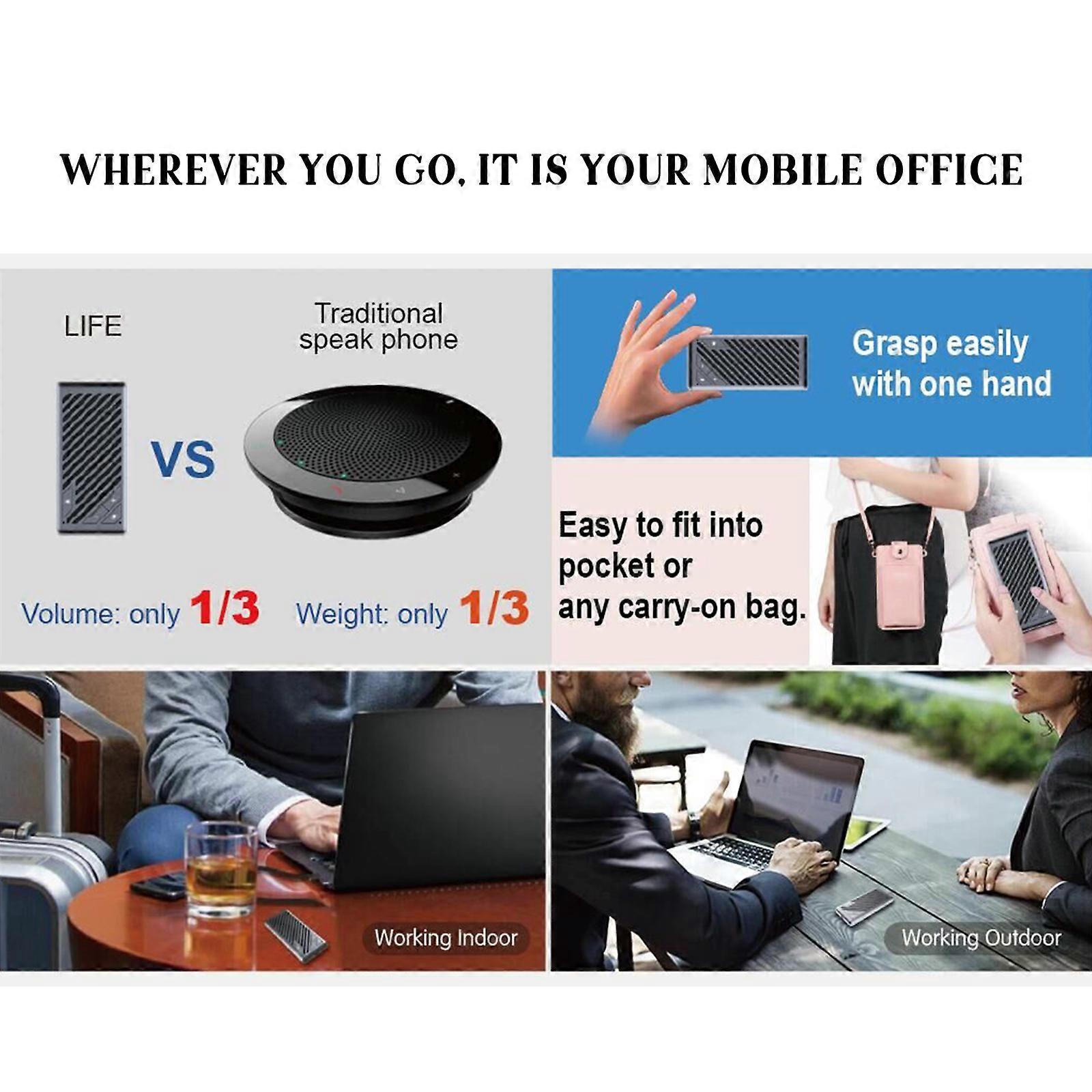 Portable Conference Microphone Speaker