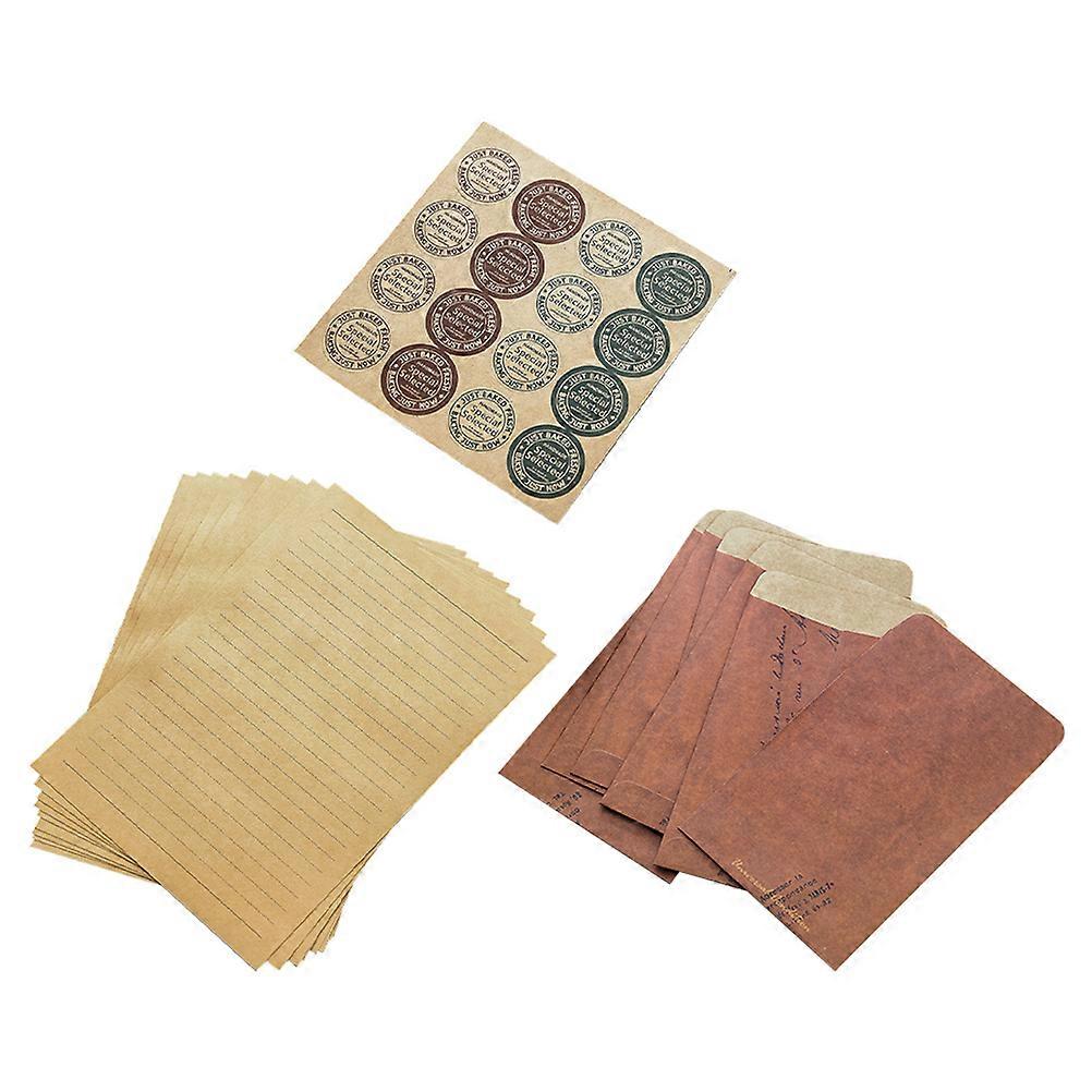 Creative Envelope Valentine Vintage Envelopes Decorative Envelopes Congratulations Brown 21X14.3CM 1 Set