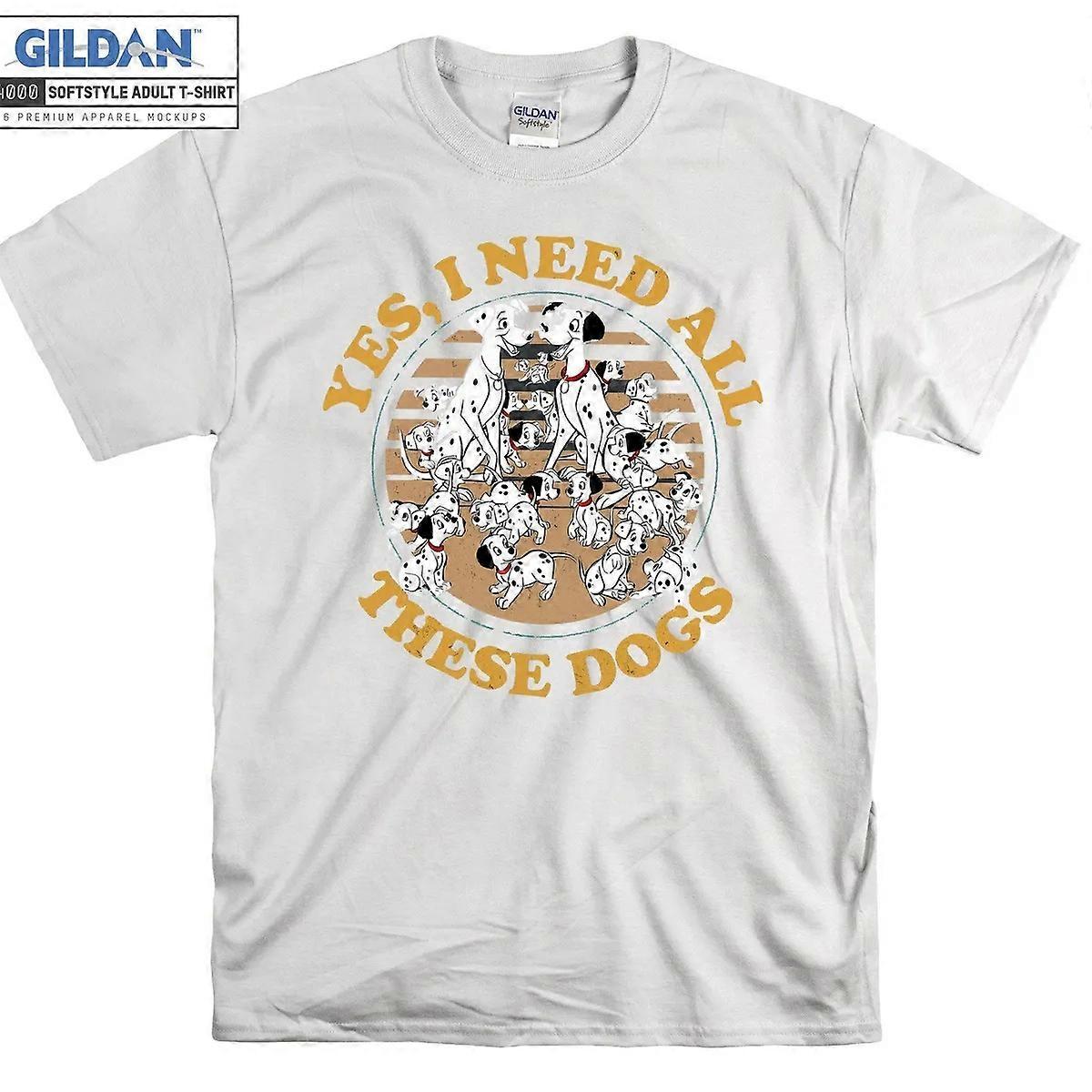 101匹わんちゃん はい、これらすべての犬のシャツが必要です ROCKINSTONE