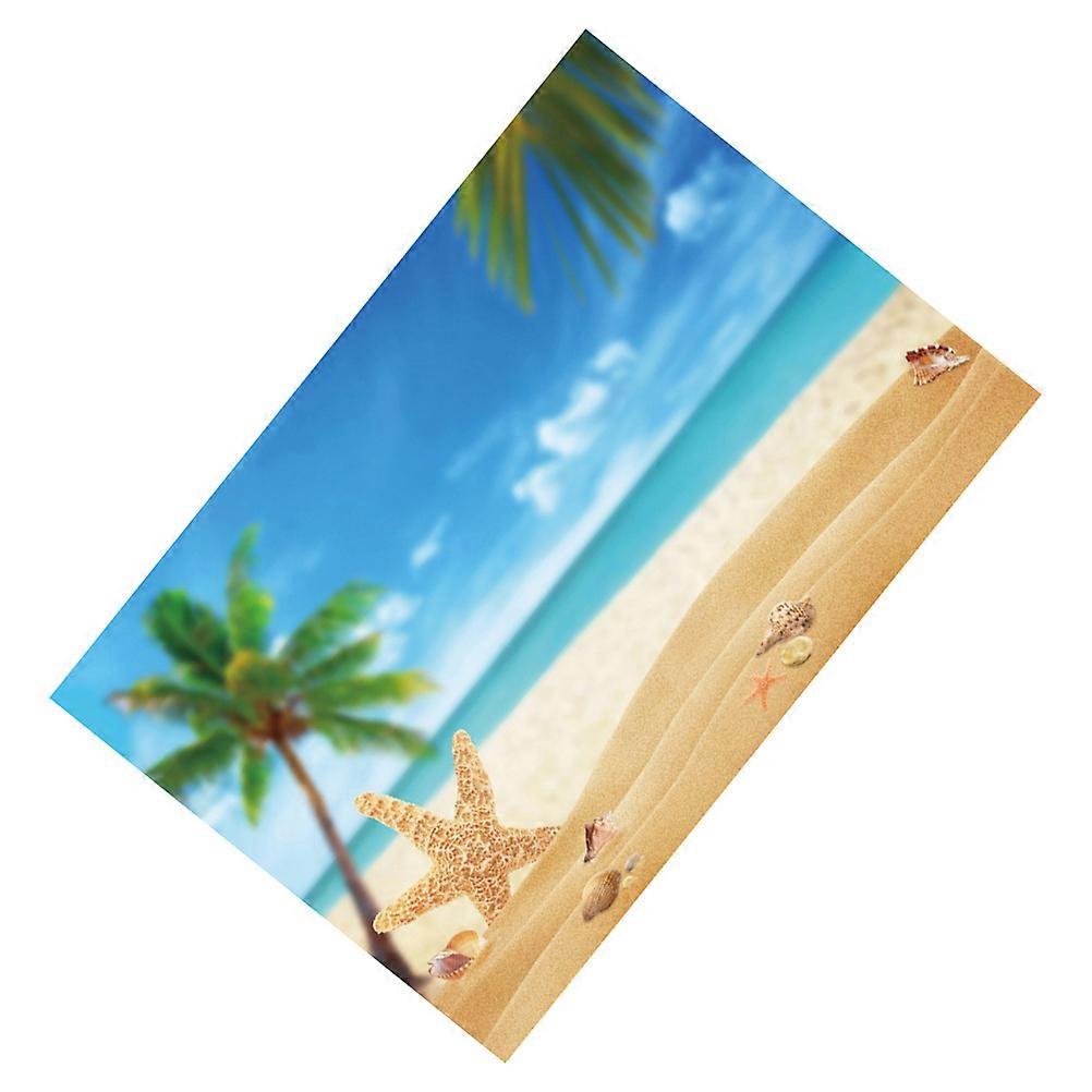 Hawaiian Luau Backdrop Background Cloth Party Decoration Home Decor Assorted Color 180X110cm Rectangular Advanced Printing Technology 1Set