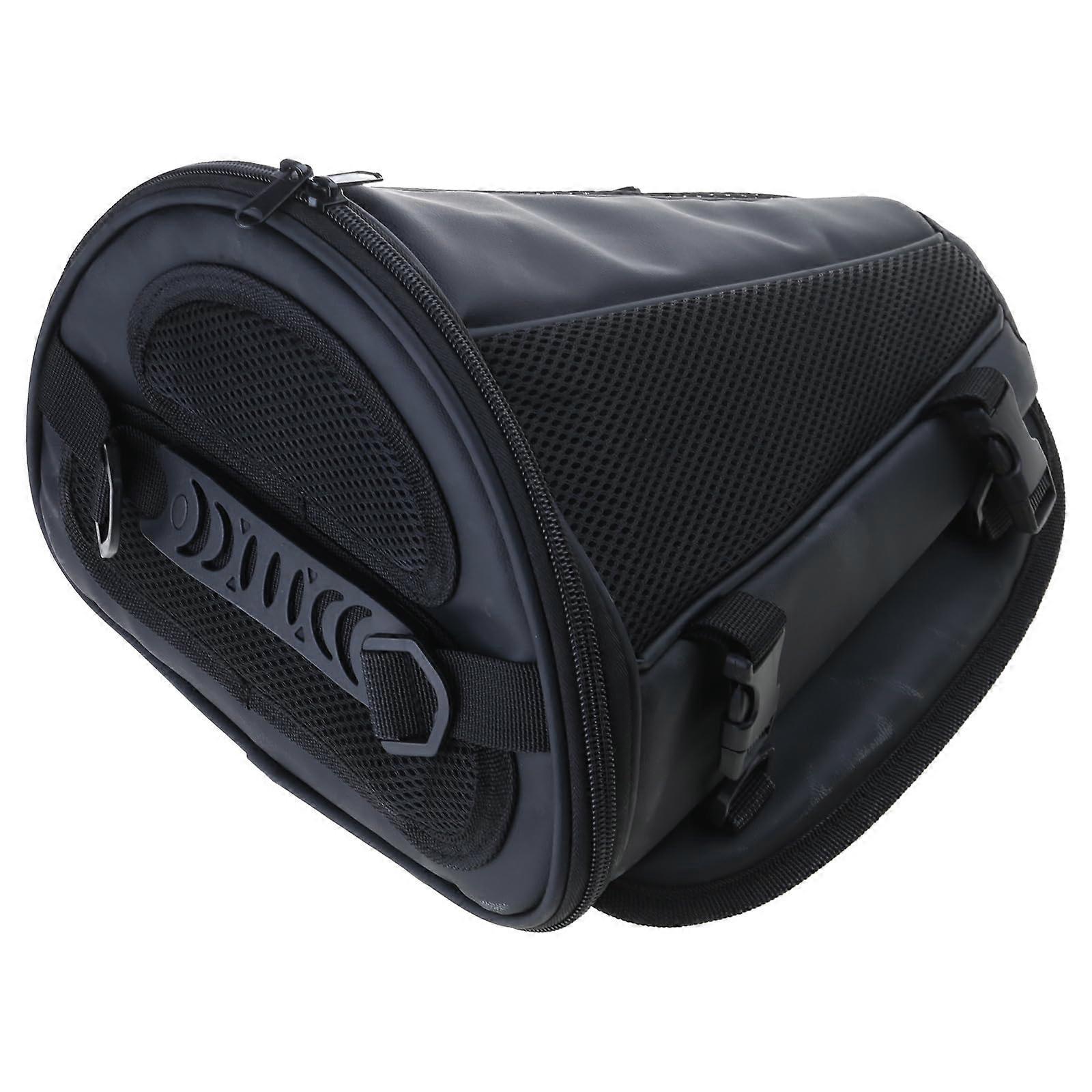 Helmet storage bag, multipurpose riding backpack for rear seats, large capacity, waterproof, for daily commuting to work.