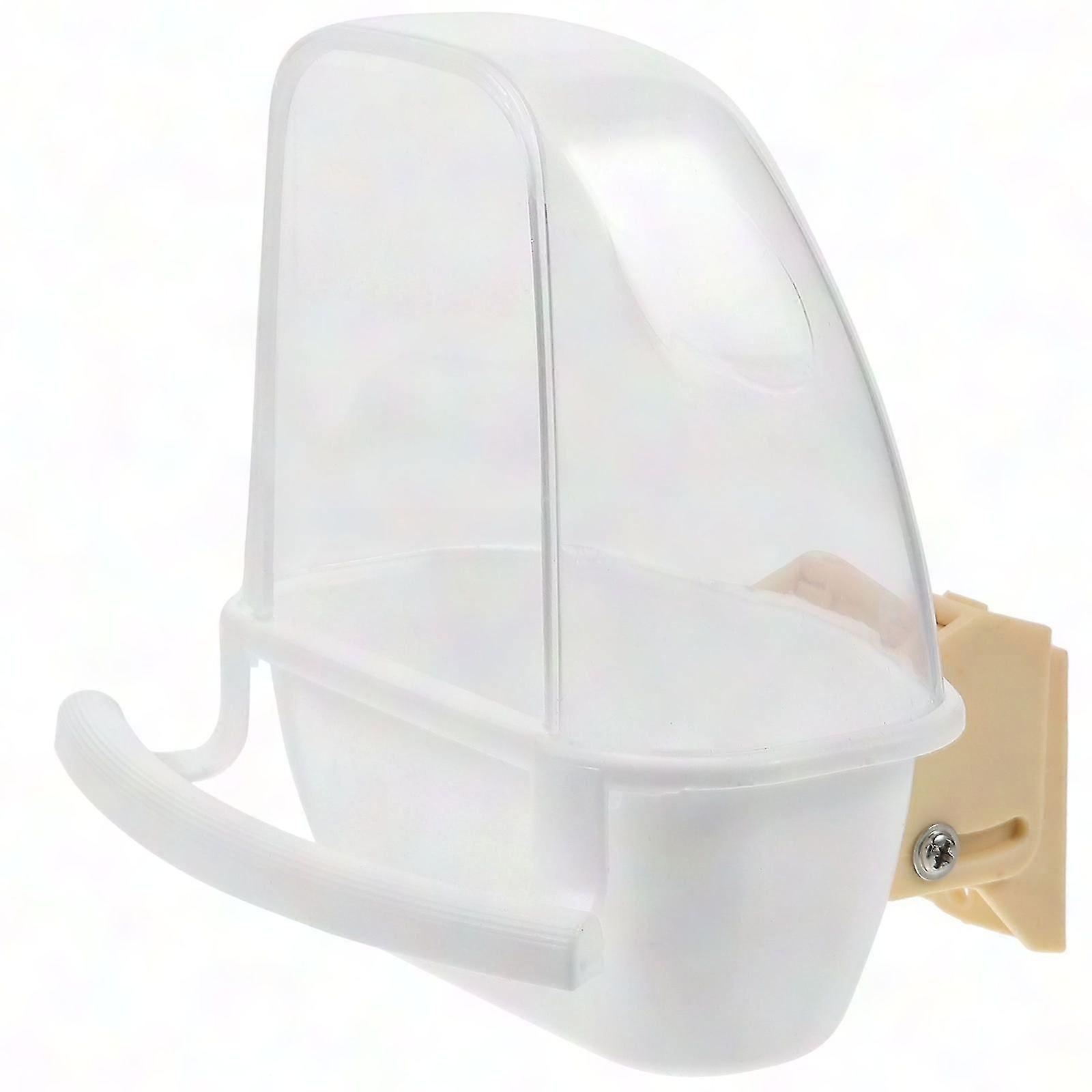 Parrot Bird Cage Food Container Simple Design Rabbit Feed Storage