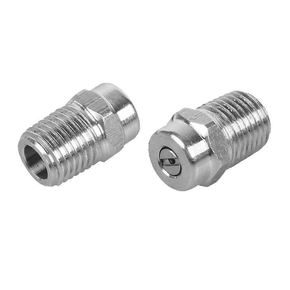 Pressure Washer Tips 1 4 High Pressure Sprayer Tip 25 Degree 050 Type 1 35 Hole Uniform Spray Pattern 2Pcs