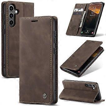 For Samsung Galaxy S24 Fe Case Caseme 013 Series Card Holder Stand Leather Phone Covercaseme