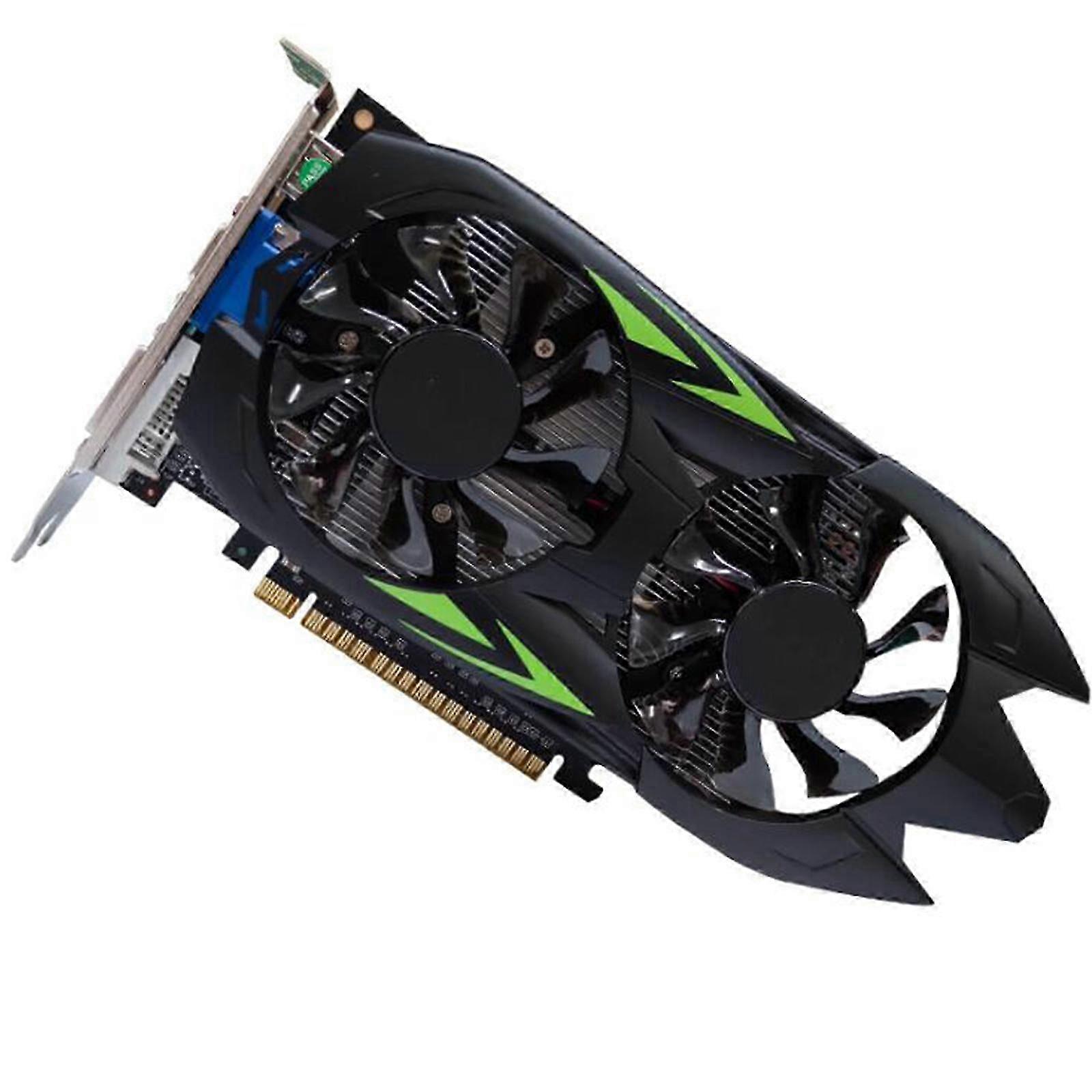 Graphics Card, Tailored For High Definition Multimedia, Equipped With Dual Fans For Stable Desktop Pc Gaming, 4g Memory Ensures Fast And