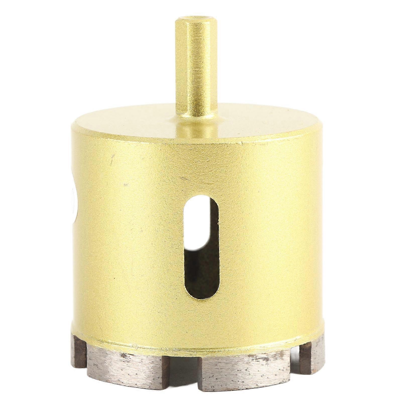 40-60mm Hole Saw Drill Bit with Triangular Shank for Marble Ceramic Tile Concrete Wall Cutting Durable