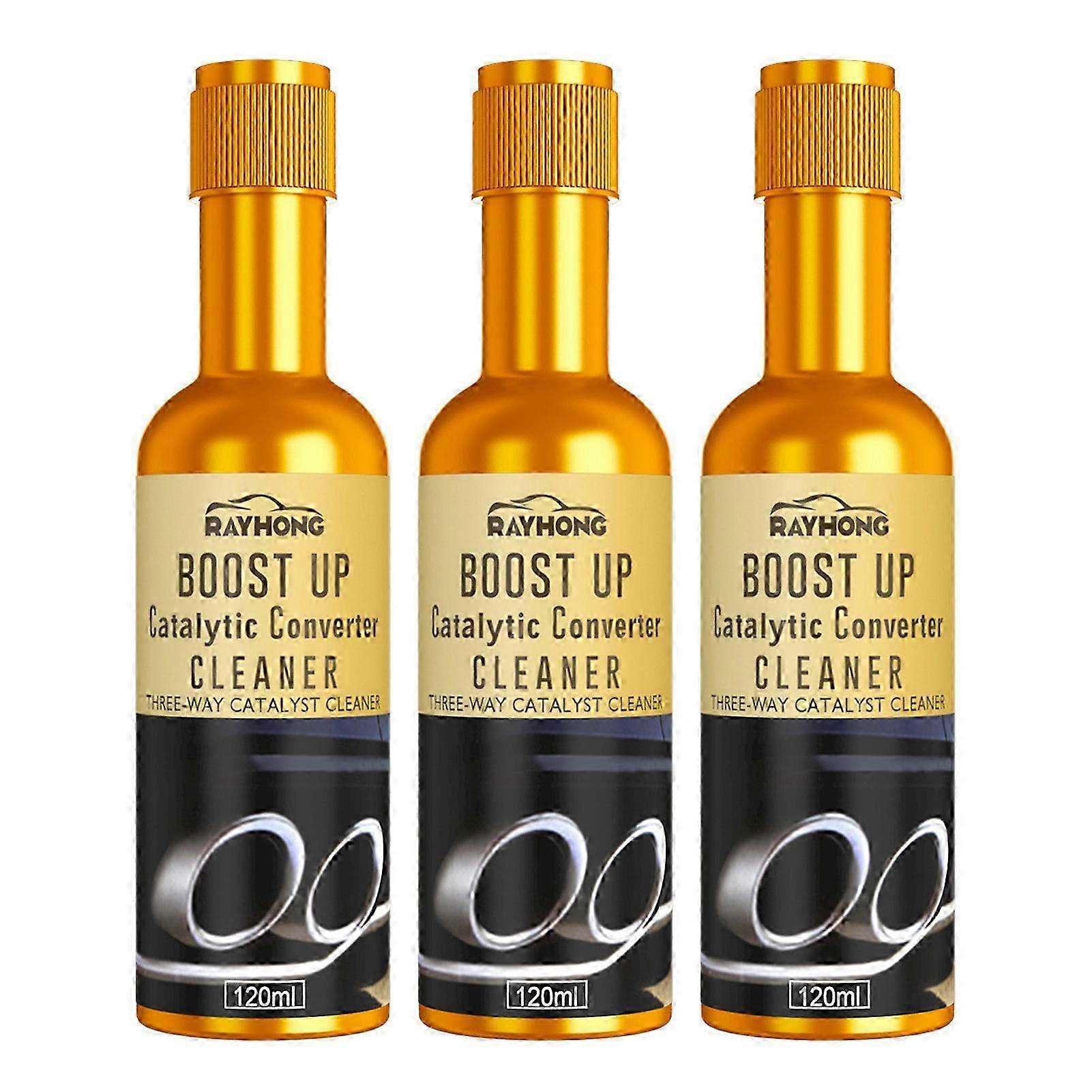 Nettoyant catalytique puissant pour voitures, système d'échappement et système de carburant, nettoyant système de carburant facile à utiliser pour moteurs à essence