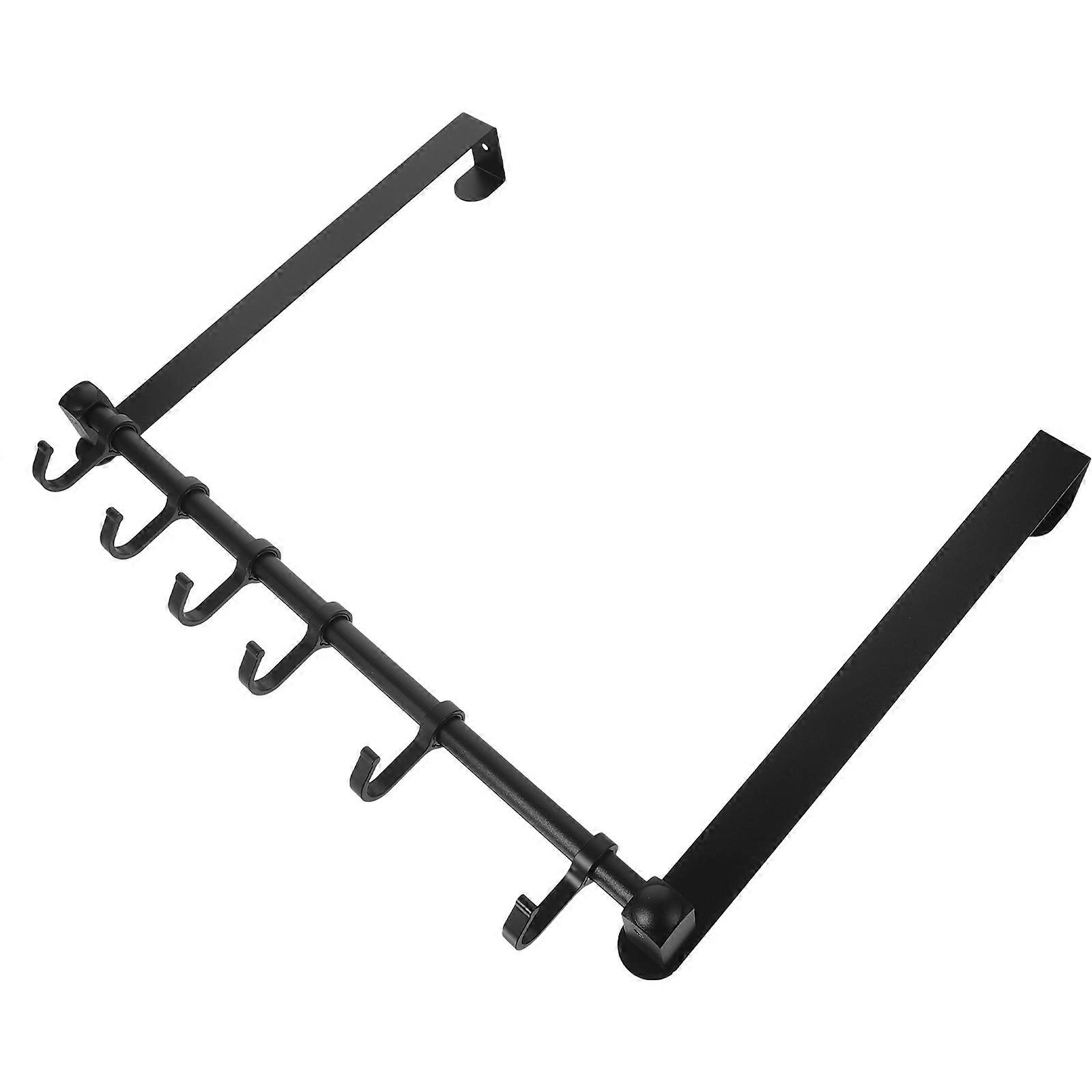 Over The Door Storage Hanger No Drilling Space Saving Gold Multi-Functional Families With Children 1 Set