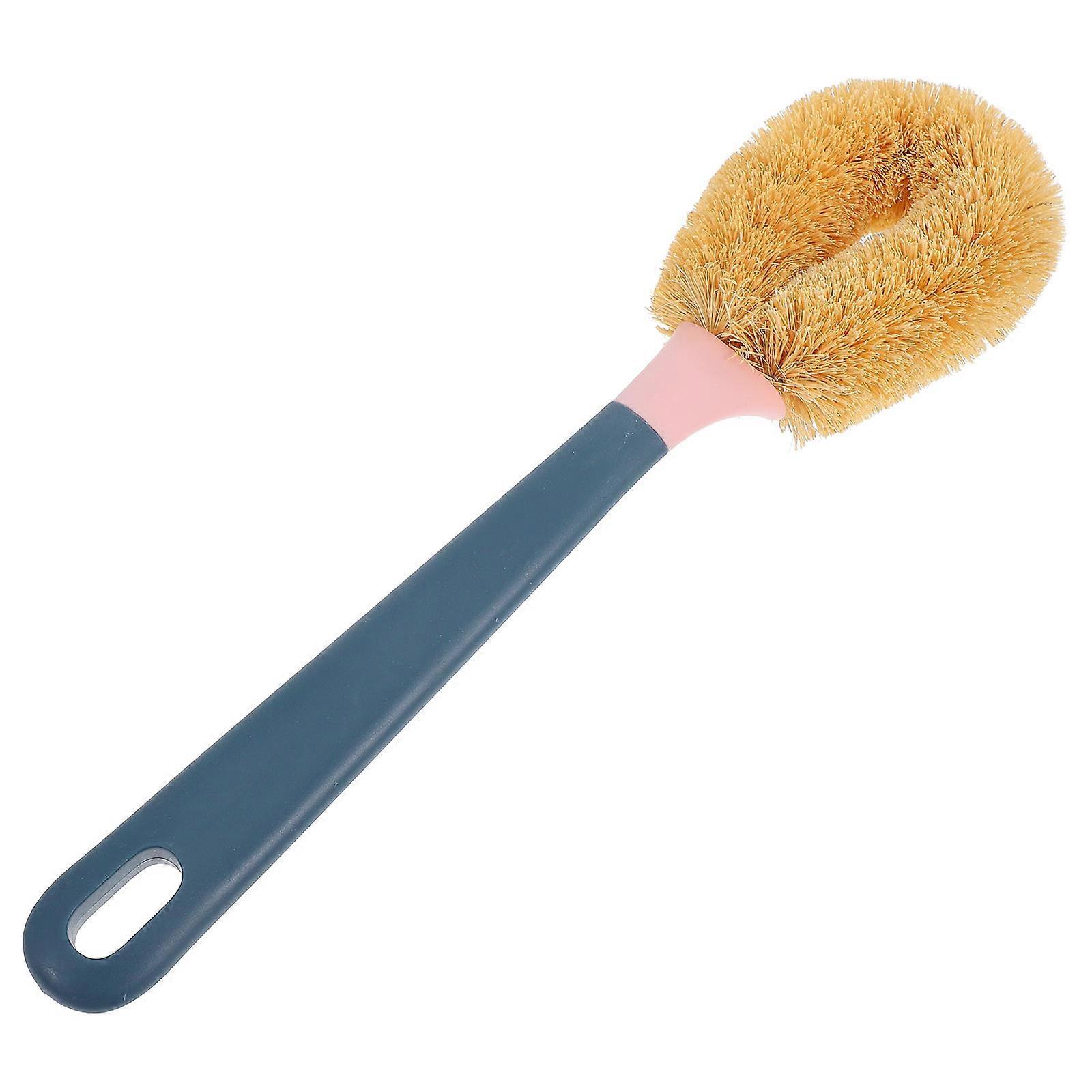 Kitchen Scrub Brush Coconut Fibre Pot Cleaning Tool Dark .00X8.00X3.50CM Dishwashing 1Pack