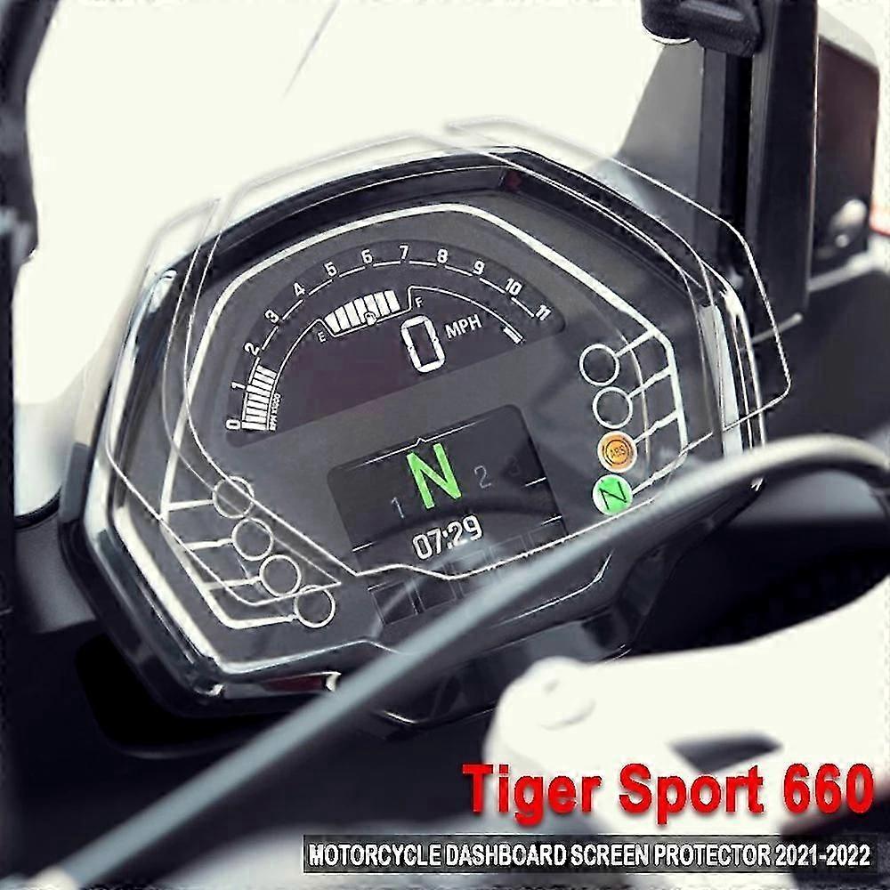Για Tiger Sport 660 2022 TFT LCD Anti-Scratch Ταμπλό Προστατευτικό οθόνης Tiger 660 Αξεσουάρ ταμπλό Προστατευτική μεμβράνη