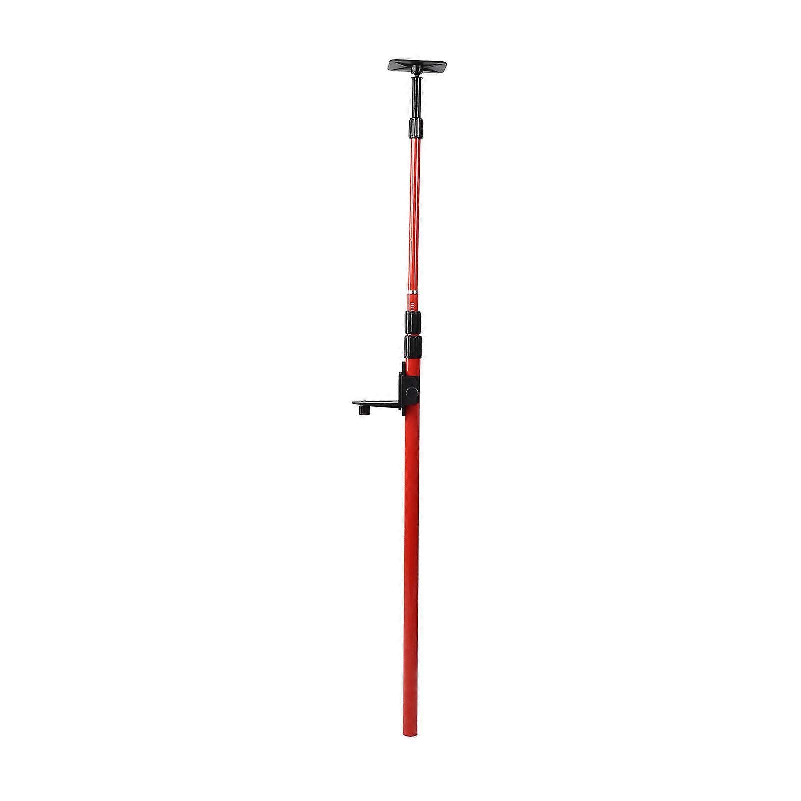 Laser Telescoping Pole Extendable Mounting Support for Rotary Line Lasers 4 Meter Red