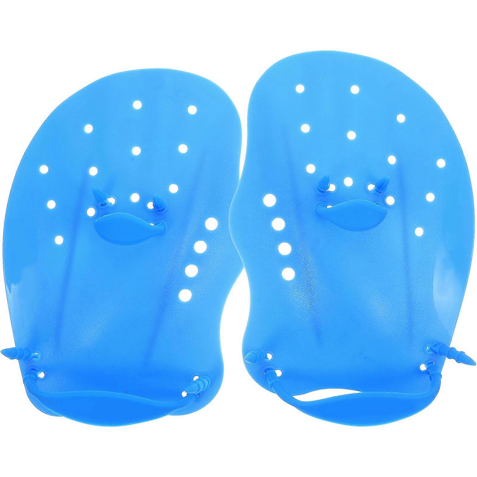Swimming Training Gloves Made Of Durable Silicone And PP Material For Kids Surfing And Diving 20.50X14.00X3.00cm 2Set